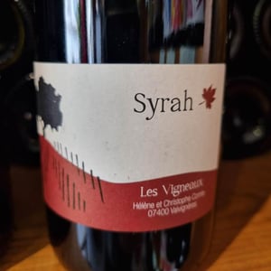 Syrah - Les Vigneaux - helene-christophe-comte