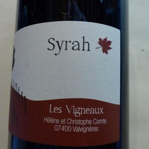 Syrah - Les Vigneaux - helene-christophe-comte