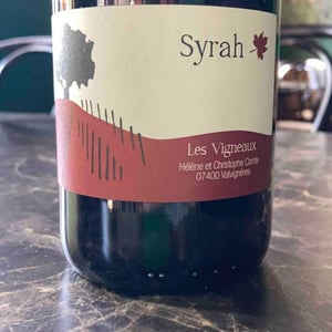 Syrah - Les Vigneaux - helene-christophe-comte