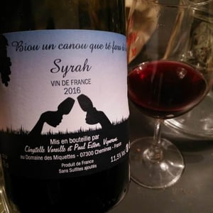 Syrah - Domaine des Miquettes - Chrystelle Vareille & Paul Estève 