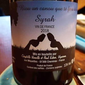 Syrah - Domaine des Miquettes - chrystelle-vareille-paul-esteve