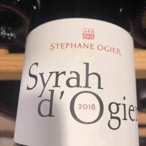 Syrah D’ogier - Domaine Ogier - Stephane Ogier 