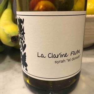 Syrah "El Dorado" - La Clarine Farm - Hank Beckmeyer 
