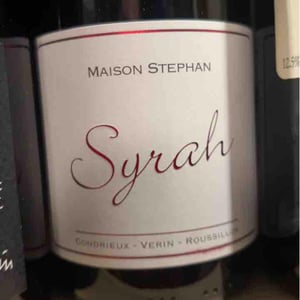 Syrah - Maison Stéphan - Romain, Jean-Michel et Dorian Stéphan 