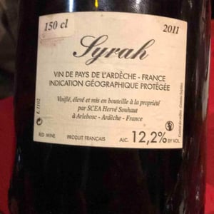 Romaneaux-Destezet - Hervé Souhaut - Syrah