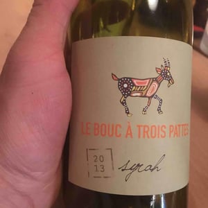 Syrah - Le Bouc à Trois Pattes - wim-wagemans