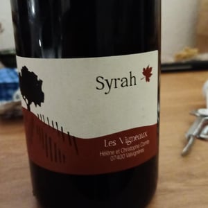 Syrah - Les Vigneaux - helene-christophe-comte