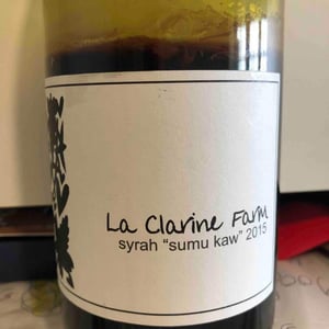 Syrah "Sumu-Kaw" - La Clarine Farm - Hank Beckmeyer 