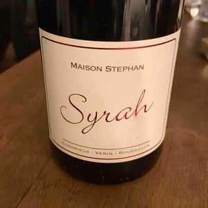 Syrah - Maison Stéphan - Romain, Jean-Michel et Dorian Stéphan 