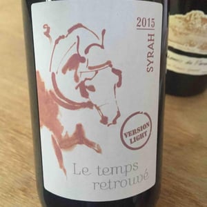 Syrah Version Light - Le Temps Retrouvé - Michaël Georget 