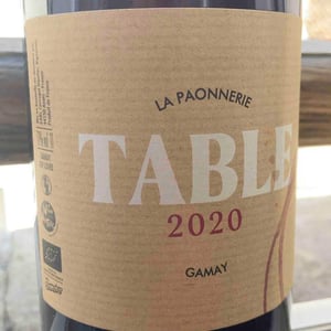 Table - La Paonnerie - marie-carroget