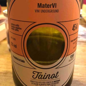 Tainot - MaterVi Vini Underground - alberto-rigon