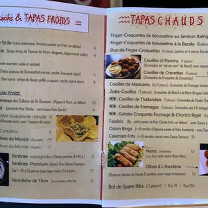 Tapas Chauds Et Froids - Saka 20 - 499039