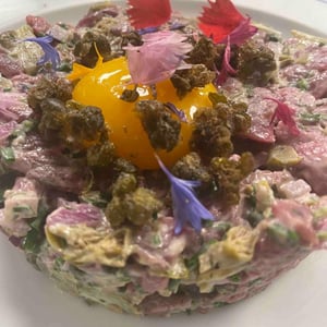 Tartare De Boeuf Au Couteau - La Corniche - 648405