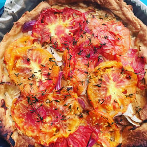Tarte À La Tomate - Le Café du Canal - 657472