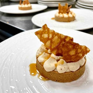 Tartelletta arachidi e caramello salato - 