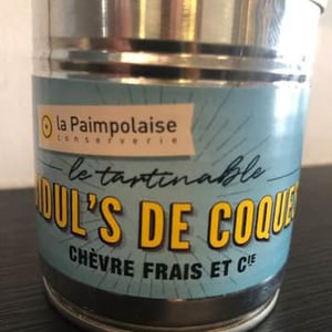 Tartinade De Coques Et Chèvre Frais - La Dégust Nature - 473180