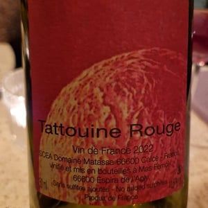 Domaine Matassa - Tom Lubbe - Tattouine Rouge
