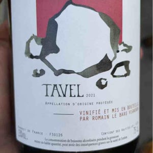 Tavel - Romain Le Bars - Romain Le Bars 
