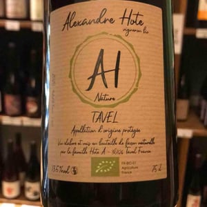 Tavel Nature - Domaine Alexandre Hote - Alexandre Hote 