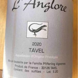 L'Anglore - Éric, Thibault & Joris Pfifferling - Tavel