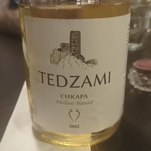 Chkapa Pétillant Naturel - Tedzami Wines - giorgi-malatsidze-rd -2022