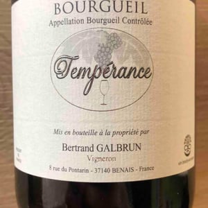 Tempérance - Bertrand Galbrun - bertrand-galbrun -2016