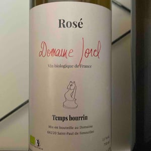 Temps Bourrin - Domaine Jorel - manuel-jorel -2022
