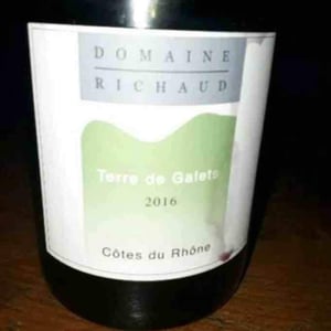 Domaine Marcel Richaud - Marcel Richaud - Terre de Galets