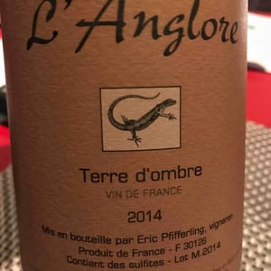 L'Anglore - Éric, Thibault & Joris Pfifferling - Terre d'Ombre