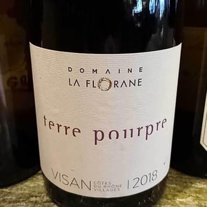 Terre Pourpre - Domaine La Florane - francois-adrien-fabre -2018