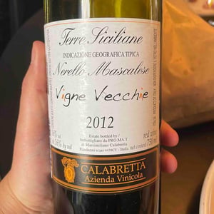 Nerello Mascalese Vigne Vecchie - Azienda Vinicola Calabretta - Massimiliano Calabretta -2014