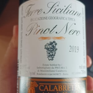Pinot Nero - Azienda Vinicola Calabretta - massimiliano-calabretta -2019