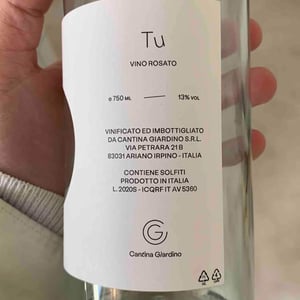 Tu - Cantina Giardino - antonio-di-gruttola-daniela-de-gruttola -2020