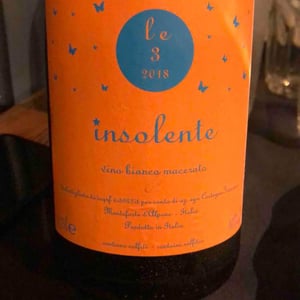 Vino Bianco Macerato - Insolente Vini - luca-elettri