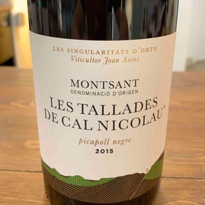 Les Tallades de Cal Nicolau - Orto Vins - Joan Asens 