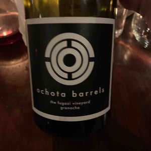 The Fugazi Vineyard Grenache - Ochota Barrels - amber-taras-ochota