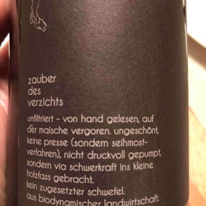 Zauber Des Verzichts (roesler) - Schmelzers Weingut - Georg & Elisabeth Schmelzer 