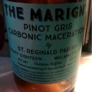 The Marigny Pinot Gris Carbonic Maceration - St. Reginald Parish - andrew-reginald-young