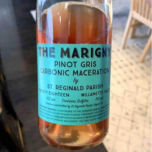 The Marigny Pinot Gris Carbonic Maceration - St. Reginald Parish - andrew-reginald-young