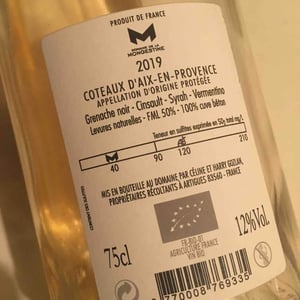 Les Monges (Rosé) - Domaine de la Mongestine - Maxime Gamard , Céline & Harry Gozlan 