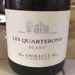 Les Quarterons Blanc - Domaine Amirault - Agnès & Xavier Amirault -2020