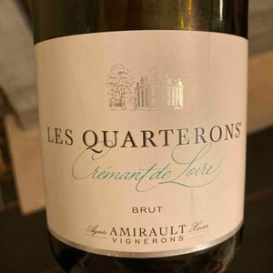 Les Quarterons Crémant de Loire - Domaine Amirault - Agnès & Xavier Amirault 