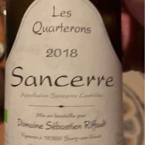 Sébastien Riffault - Sébastien Riffault - Les Quarterons (blanc)
