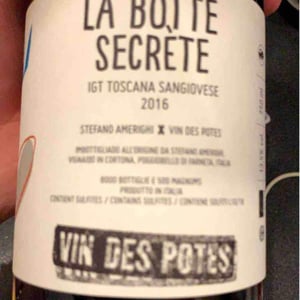 La Botte Secrète X Stefano Amerighi - Vin des Potes - basile-passe