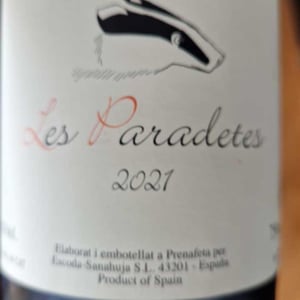 Les Paradetes - Celler Escoda Sanahuja - Joan Ramón Escoda Martinez 