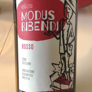 Modus Bibendi Rosso - Elios - Nicola Adamo & Guido Grillo 