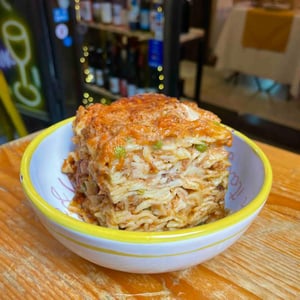 Timballo Di Tagliatelle Alla Bolognese - CU.QU. / cucinadiquartiere - 737673