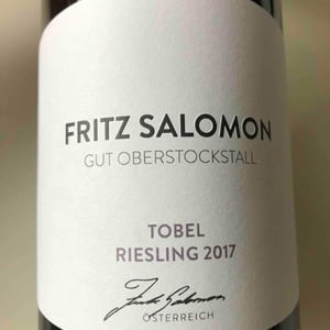 Tobel - Weingut Fritz Salomon - Fritz Salomon -2017