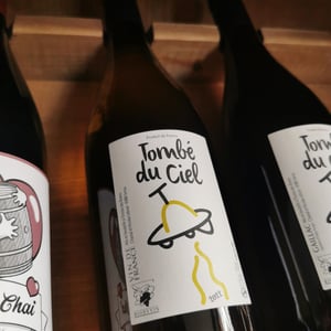 Tombé du ciel (Blanc) - L'enclos Des Braves - Chantal & Nicolas Lebrun 